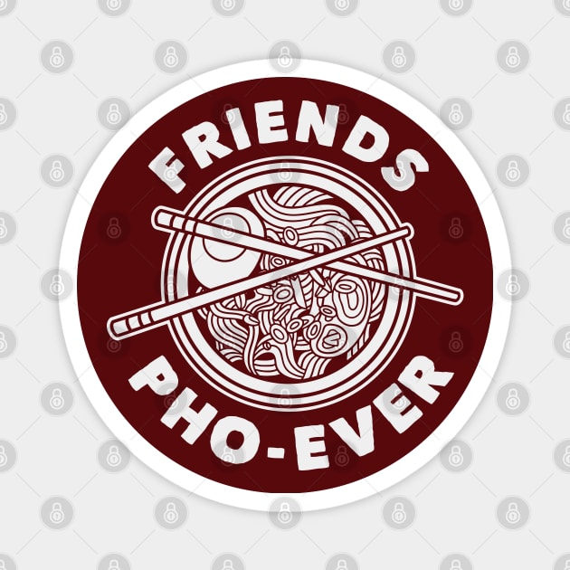 Friend Pho-Ever! Magnet by machmigo